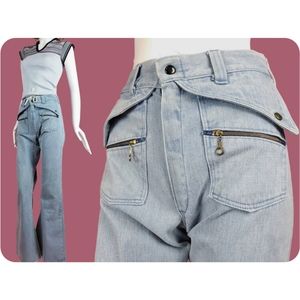 Unique vintage 70s jeans